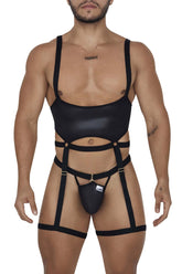 CandyMan 99667 Harness-Bodysuit, Farbe Schwarz